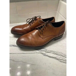Men’s Cole Haan Grand Oxfords Plain Toe Brown Size 8